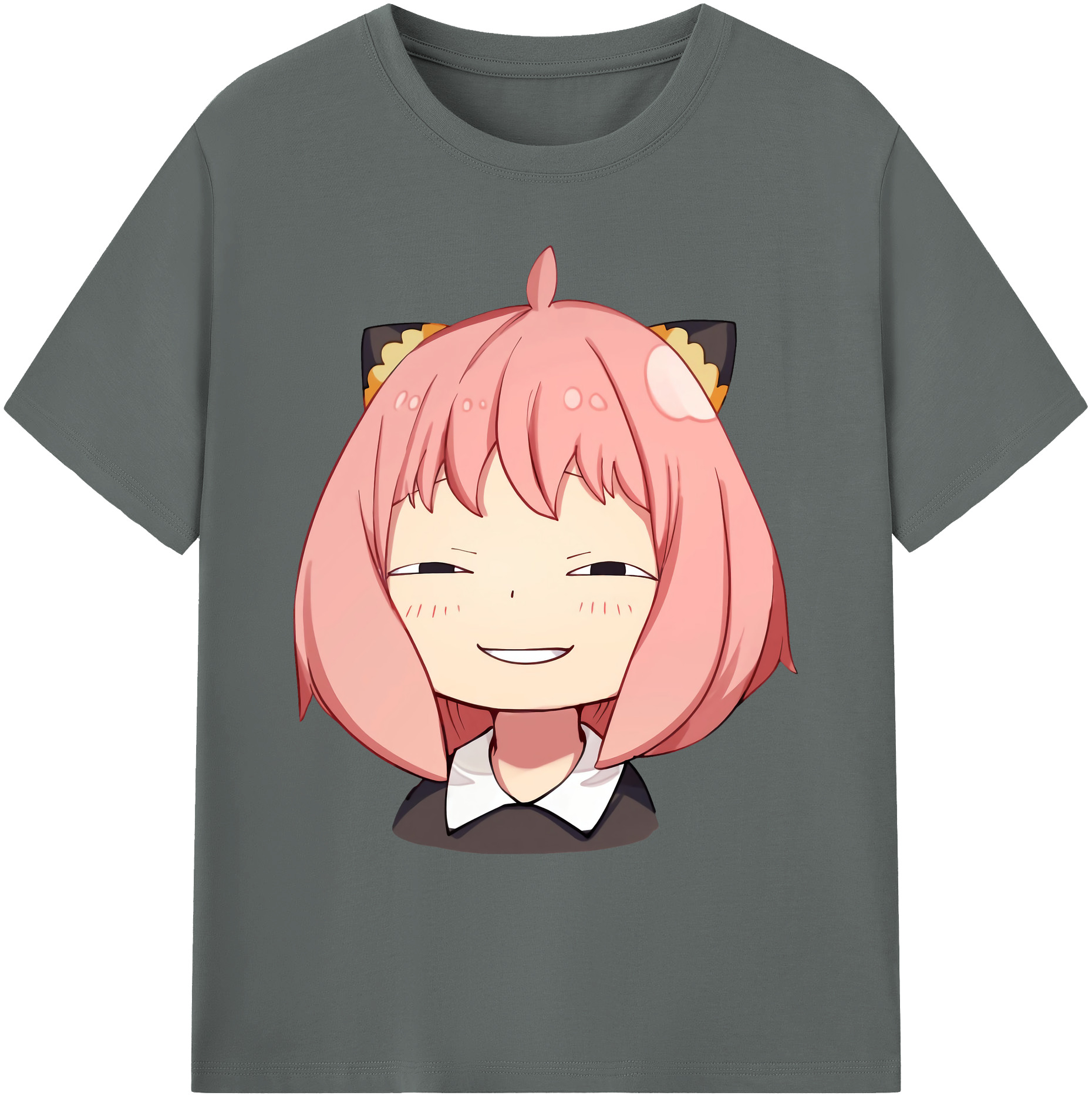（画像用） SPY×FAMILY间谍家家酒 綿100％ メンズ半袖Tシャツ｜肌触りやわらか＆通気性
